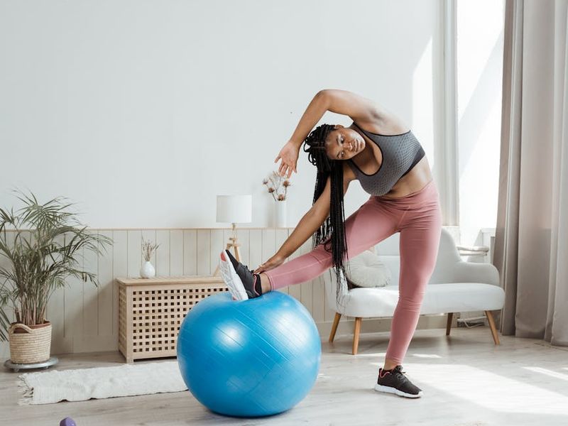 Process of daily home exercises showing sequence and flow